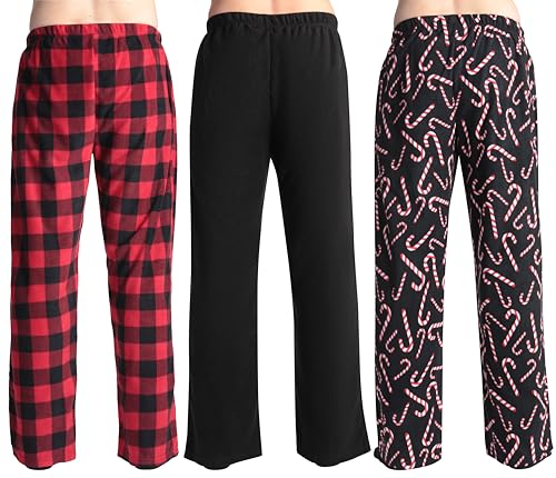 Image of #followme Polar Fleece Pajama Pants for Men - (Pack of 3)