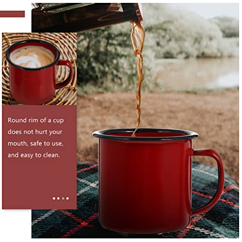 BESTonZON 2 Unids Camping Taza de Café Tazas de Vino Tazas Pequeñas Pequeñas Vitivinantes Vajillas Camping Plano Plano… - Imagen 7