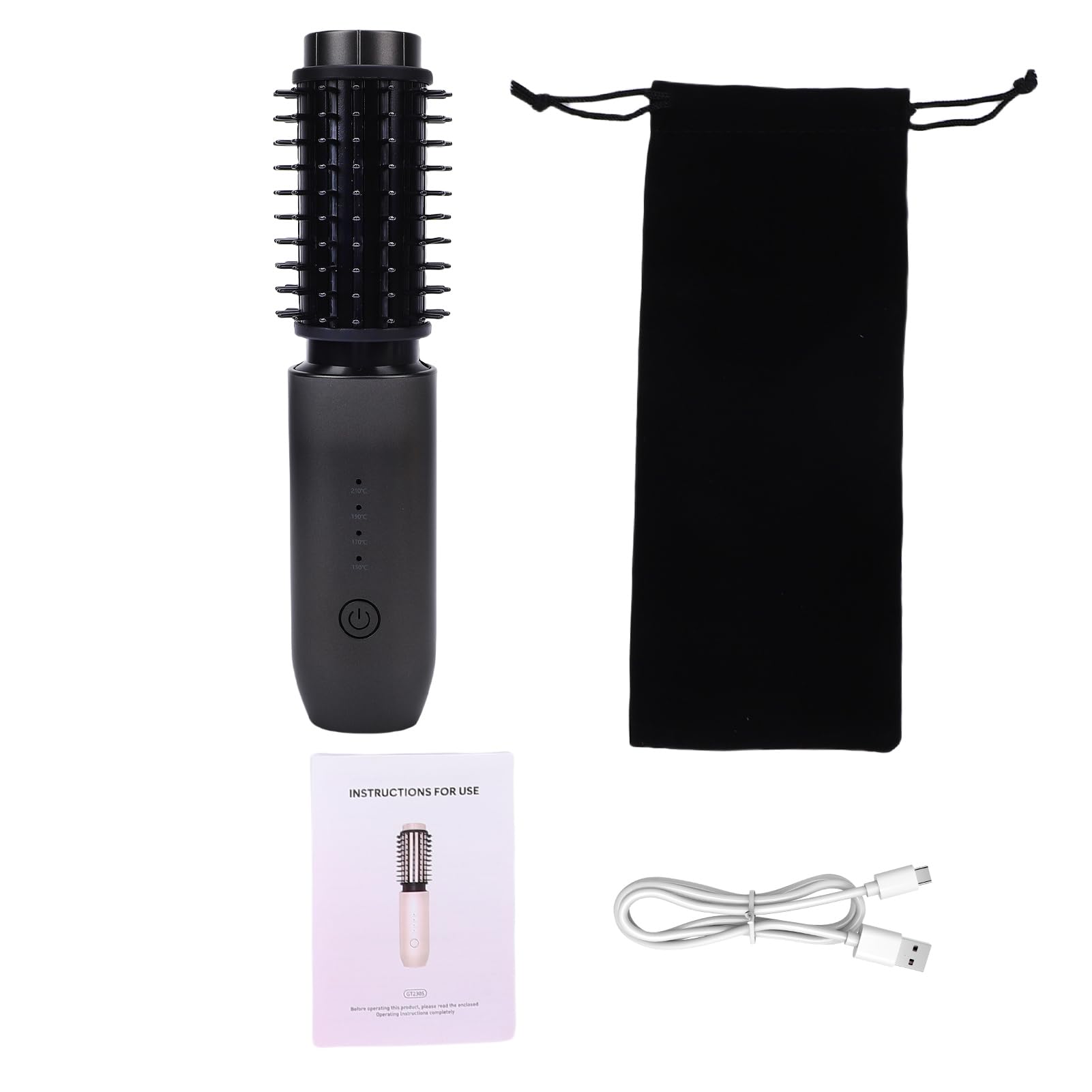 Kavolet Spazzola per Capelli Frizz Control, Piastra per Capelli con Riscaldamento MCH, Adatta Arricciare, Lisciare, Volume e Styling, Adatta a Tutti i e Lunghezze di (GT-2305)
