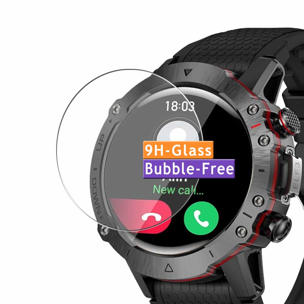 ATFOLIX - Pellicola Protettiva In Vetro Plastica Compatibile Con Lemfo Lem12 Pellicola Vetro 9h Hybrid Glass Fx Vetro Temperato Da Plastica Protettivo 4061187456833