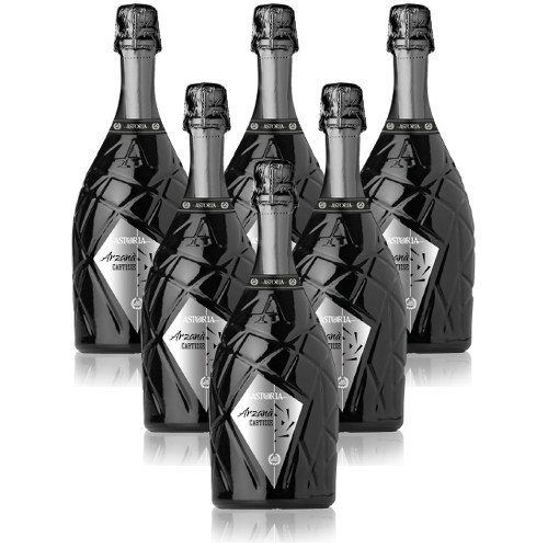 Arzanà Prosecco Superiore di Cartizze DOCG Vino Espumoso Italiano (6 botellas 75 cl.)