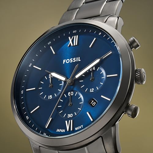 Image of Fossil Men's Watch, Neutra Quartz Stainless Steel Chronograph Watch for Men