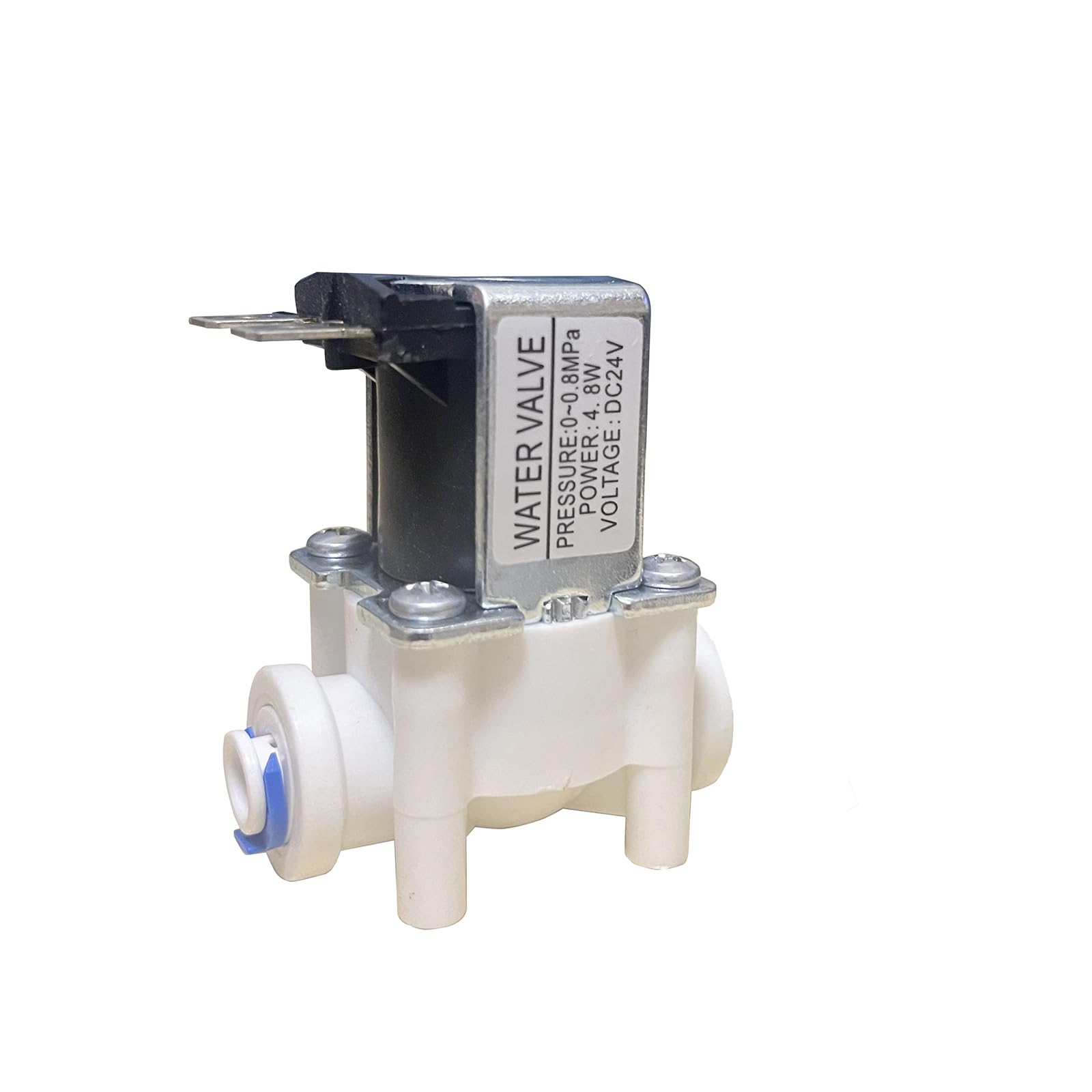 Gredia 1/4" Dc 24V Solenoid Valve N/C Normally Closed Water Inlet Flow Switch
