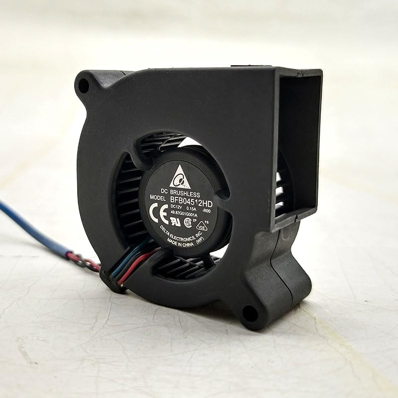 NZNYDNL Delta BFB04512HD 4520 12V 0.15A 3-wire Turbo Blower Fan