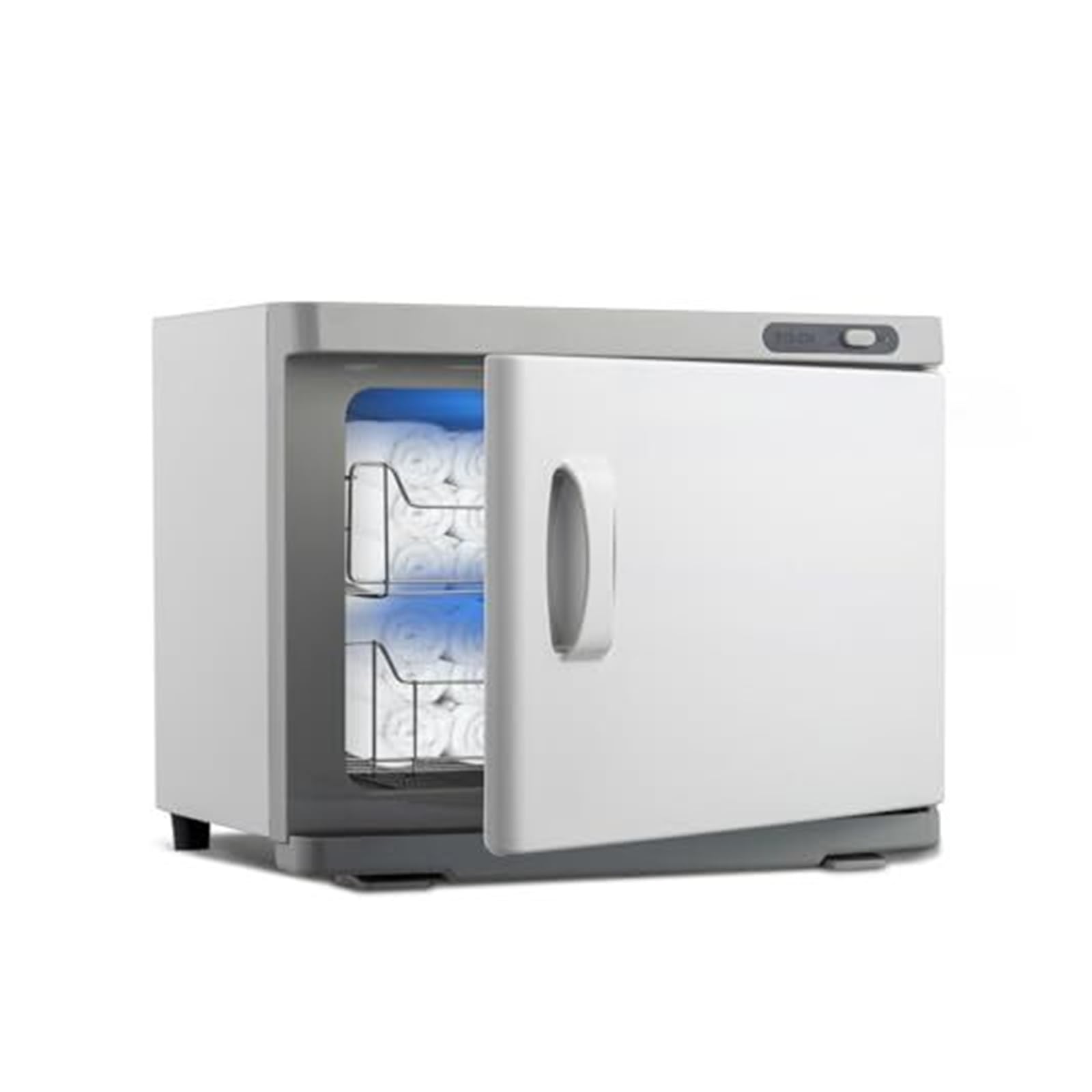 Towel Warmer, 23L ABS Hot Heating Cabinet for Spa, Massage, Salon, and Home Use White