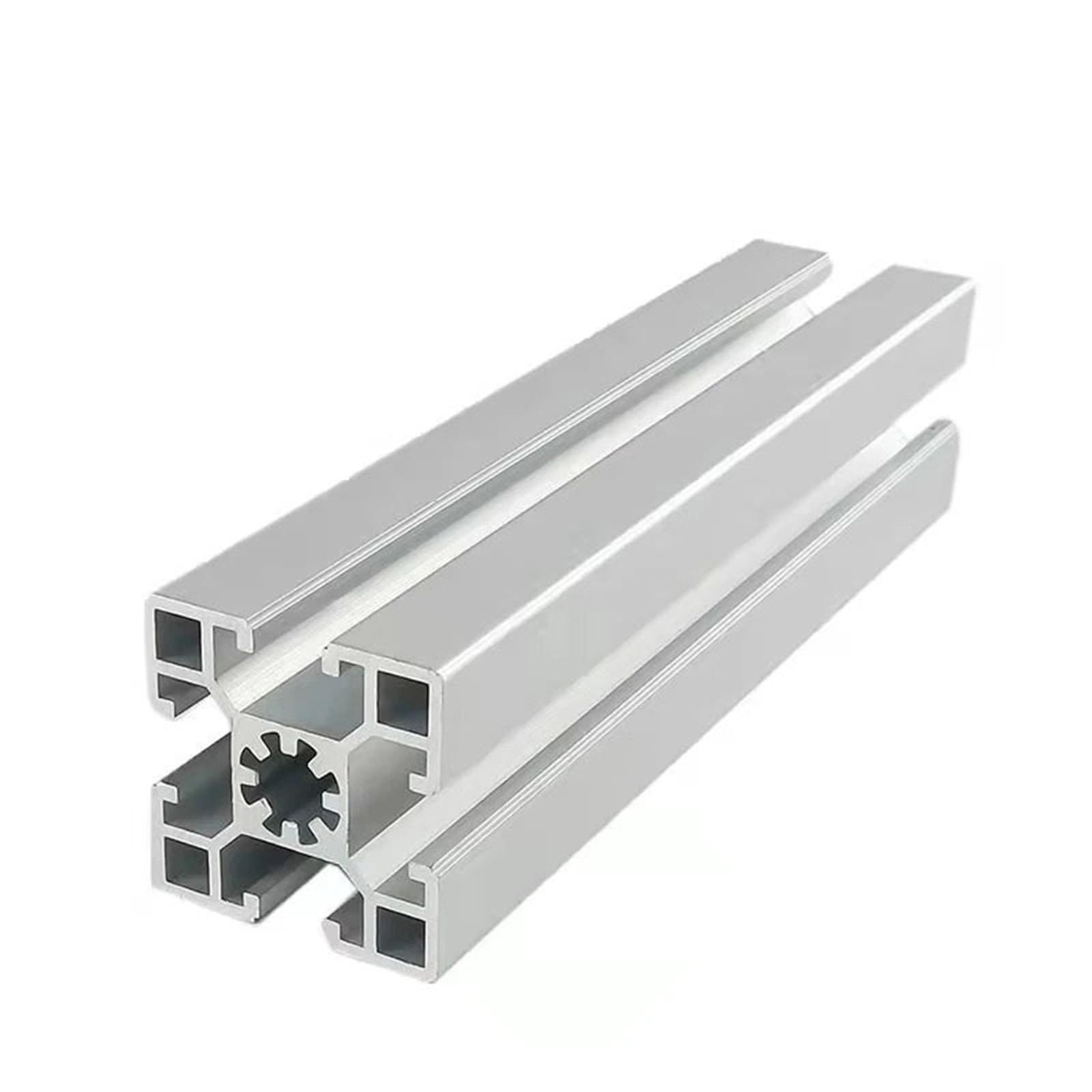 GTPBAO Perfil de extrusión de aluminio 4545, ranura en T de 10 mm, estándar europeo, tubo cuadrado de 45 x 45 mm, marco de riel lineal for estructuras de bricolaje. Carril extruido(700mm 27.56")