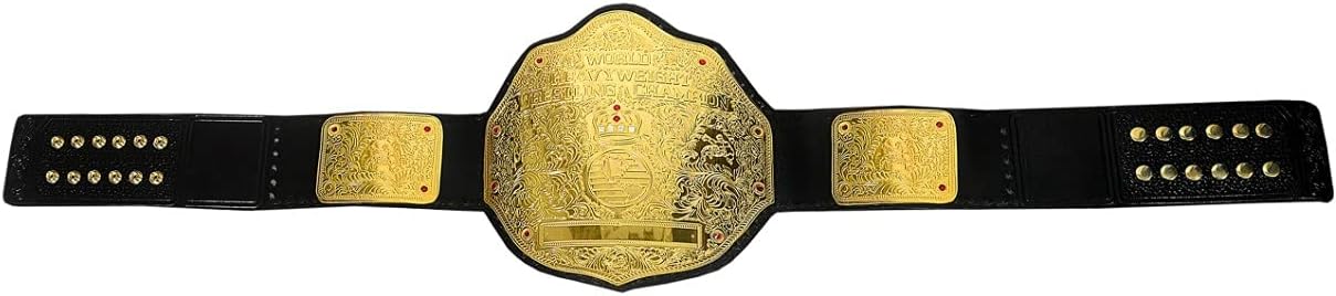Buy Throne Sports World Heavyweight Championship Big Gold Wrestling Replica Belt Size 4mm Online In Indonesia B09hxy15jd