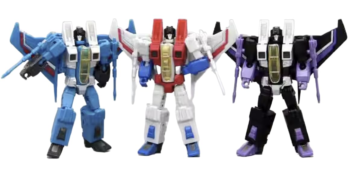 Amazon | Pocket Toys PT-F15 三体セット 変形ロボット | プラモデル 通販