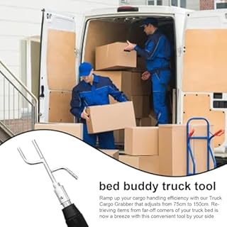 Pince de chargement pour camion, tige télescopique de chargement, pince de lit de camion, récupérateur de camion robuste, tige de préhension multi-usages, tige de récupérateur de chargement pour