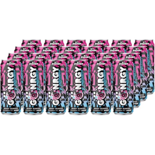 GÖNRGY JP Performance Boost Berries Zucker Energy Drink 24x 500ml