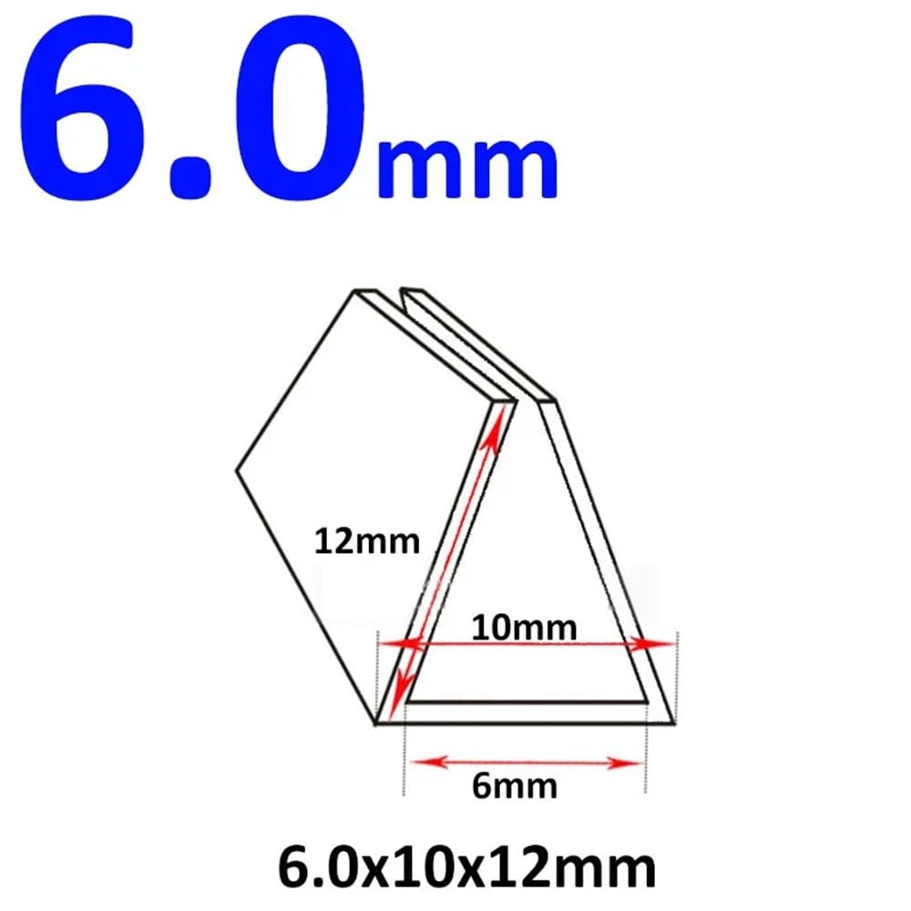 Kantenschutz für Metall Glass 1/2/3/5m Weißes Silikon U-Profil