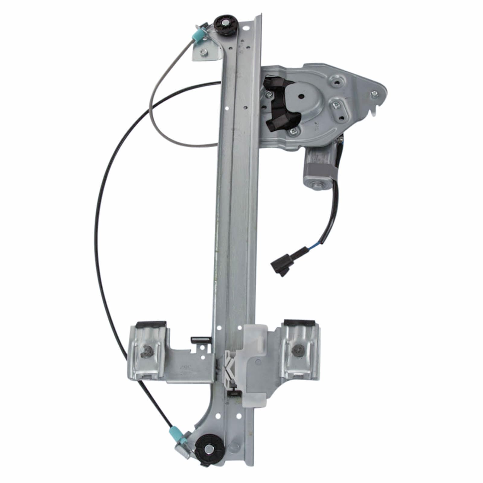 TRQ Power Window Regulator w/Motor Rear Right Passenger Side