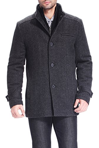 BGSD Men Samuel Herringbone Wool Blend Single Breasted Bibbed Walking Car Coat2