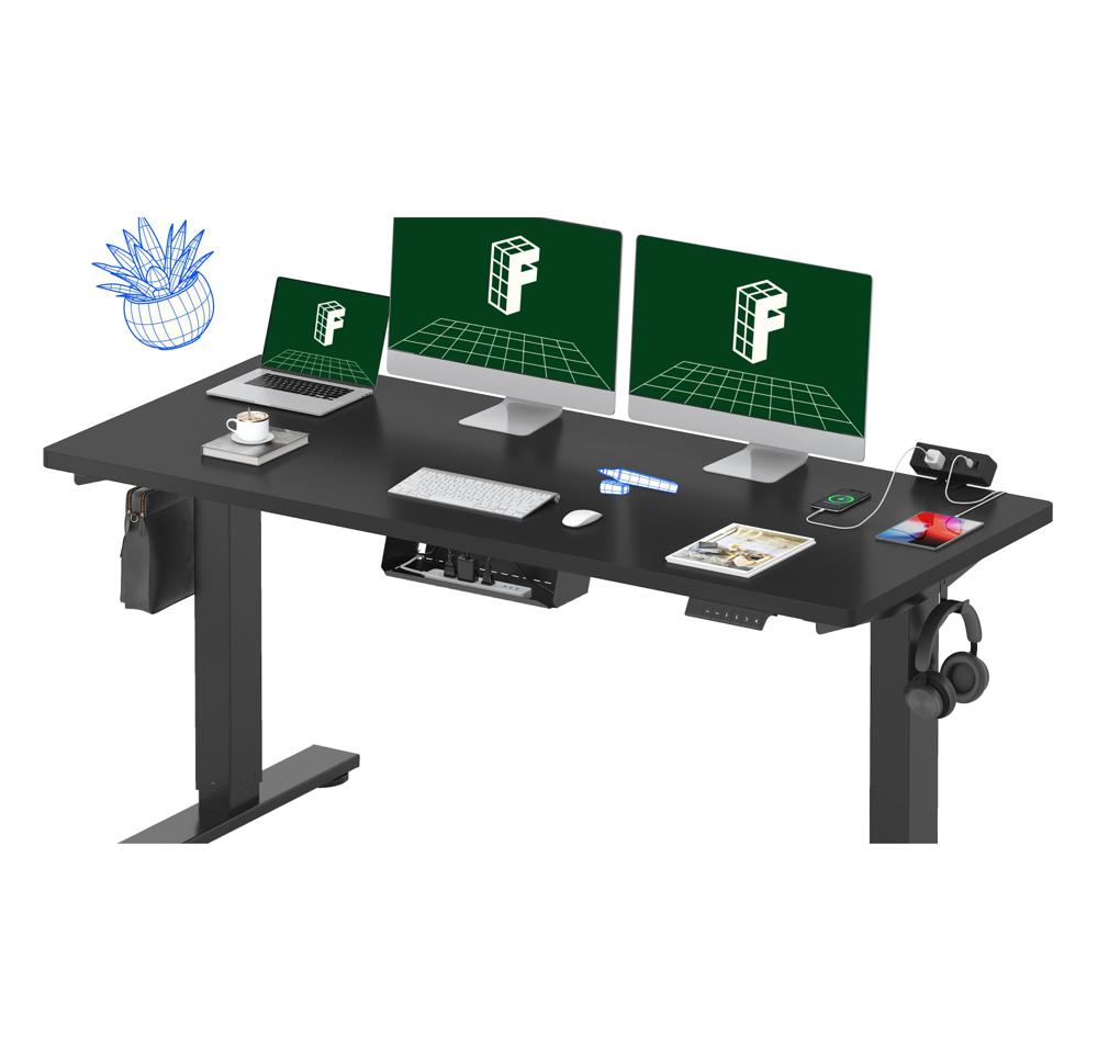 Amazon.com: FLEXISPOT EN2 Whole-Piece Standing Desk with Clamp