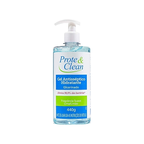 Prote Clean Álcool Gel Antisséptico Hidratante 500 Ml