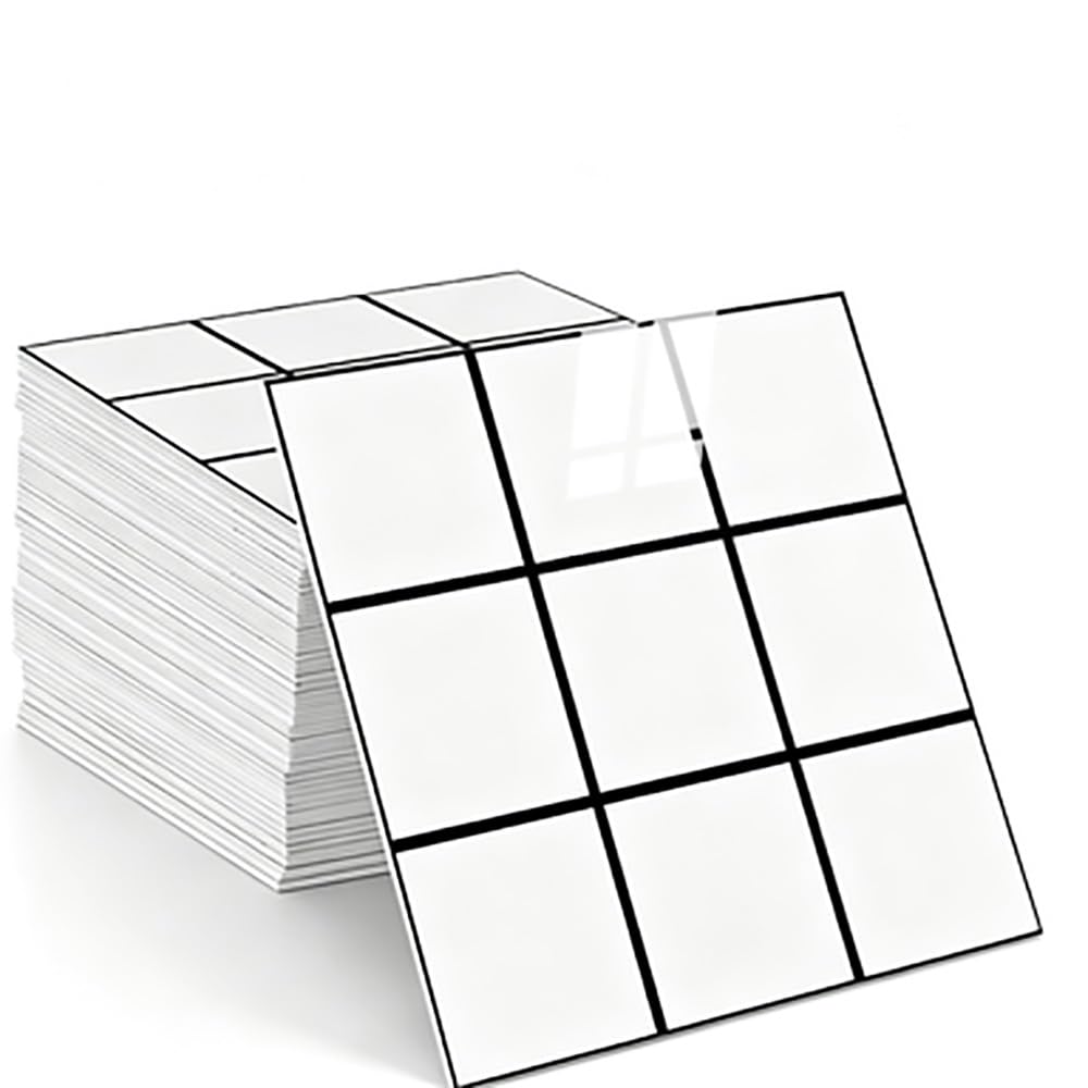 Marble Wall Panels Peel Stick Tiles Backsplash Sticker for Home