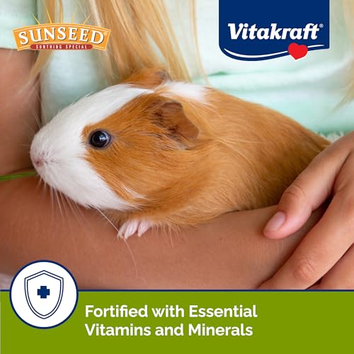 Sunseed Vita Prima Guinea Pig Food 4 lbs. with Timothy Hay, Alfalfa, Vegetables, Seeds Grains, and Added Vitamin C for Wholesome Daily Nutrition and Enriched Small Animal Diet - Image 6