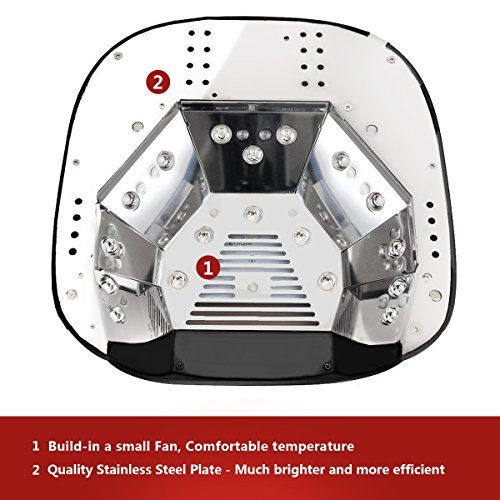 Besmall 48W Lampada Unghie LED Asciugatore