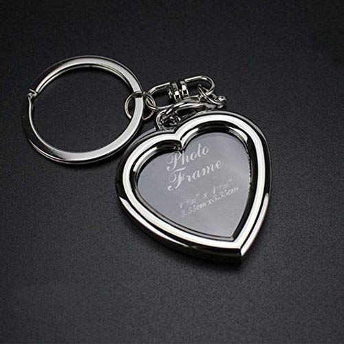 Preisvergleich Produktbild AMITD Schlüsselbund Schlüsselring Mode Kreative Bilderrahmen Schlüsselanhänger Persönlichkeit Liebhaber Auto Handy Schlüsselbund Schlüsselanhänger Liebe Souvenir Anhänger
