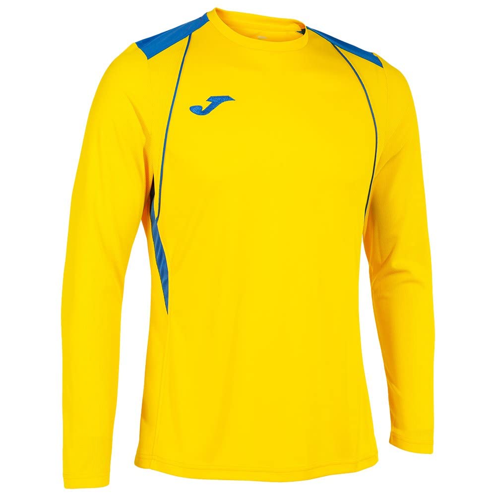 Joma Men's Championship VII T-Shirt, Royal Yellow, XL