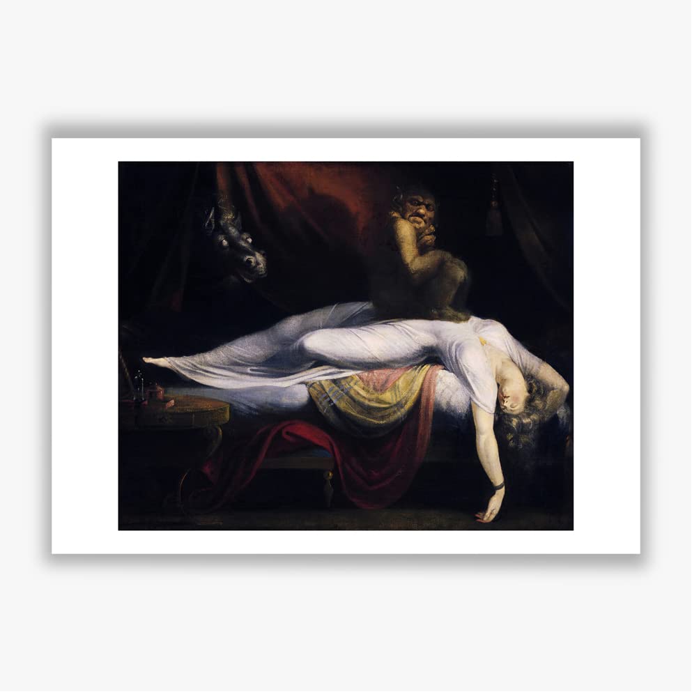 Henry Fuseli The Nightmare Impression murale grand format pour salon chic - 2