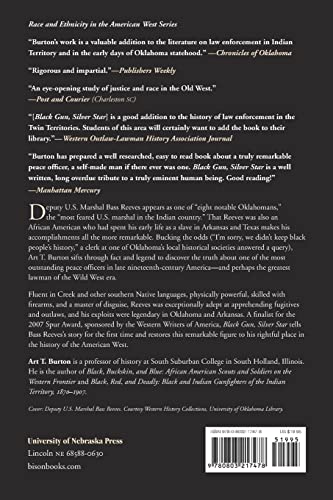 Black Gun, Silver Star: The Life and Legend of Frontier Marshal Bass Reeves (Race and Ethnicity in the American West) - Image 2