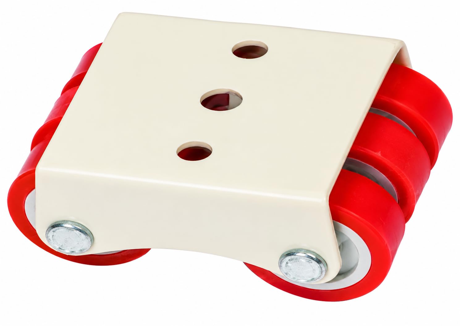 6 Wheel Fix Castor Orange 1 SET (4 PCS) 200 KG WEIGHT CAPACITY | Fixed Mount, 6 Wheels-image-15