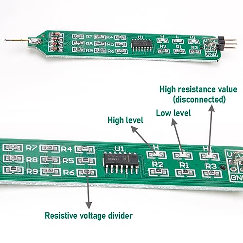 Image of 1Pcs Logic Tester Pen 5V 3.3V Level Tester Logic Pulser Analyzer Detecting Probe Digital Circuit Debugger Convenient and Fast Learning Board Tool