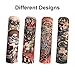 Tattoo Sleeve for Kids, Baby Tattoo Sleeves Arts Fake Slip on Arm Sunscreen Sleeves UV Sun Protection Cooling Arm Sleeves for Kid Child 8 PCS