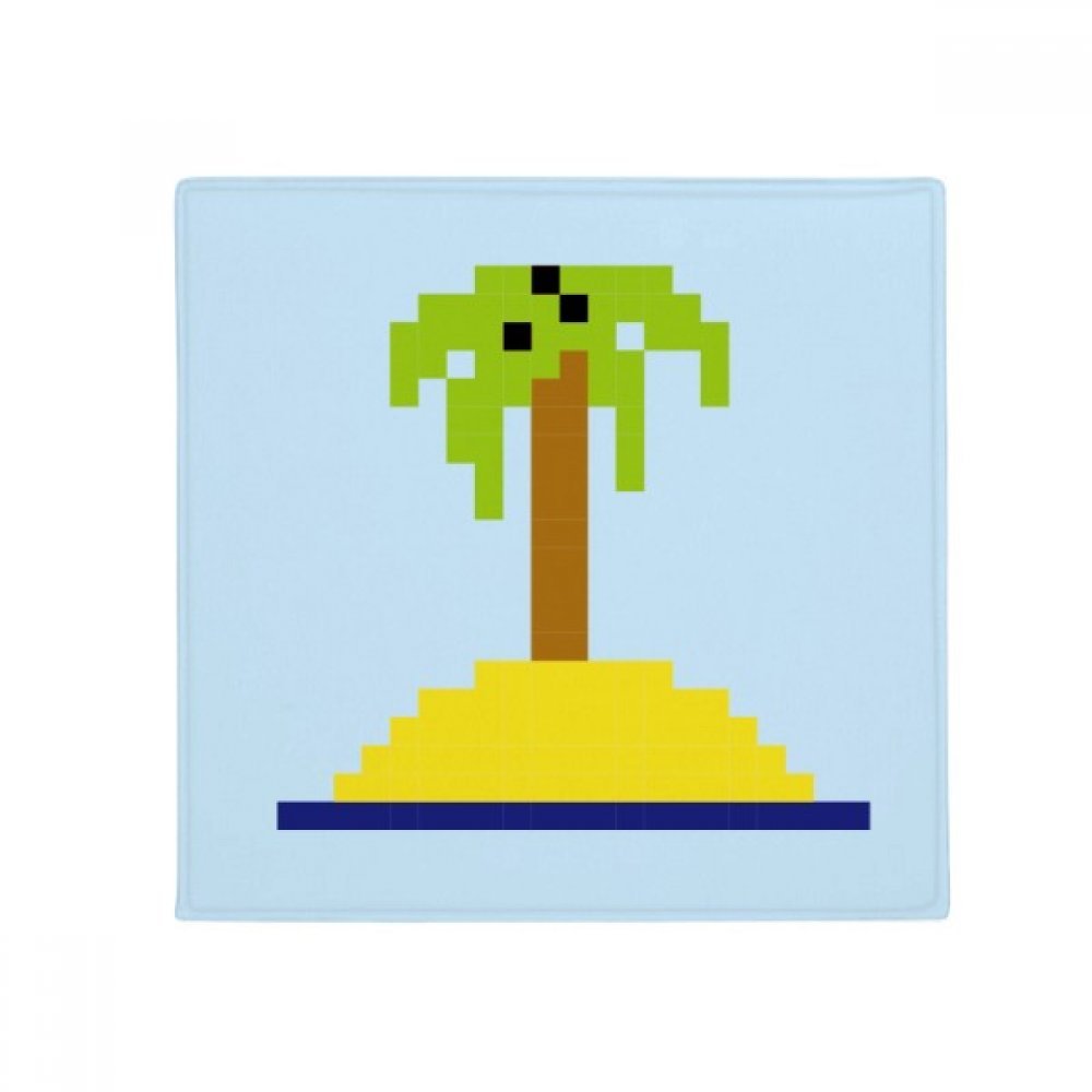 Tapis de sol pixel palmier DIYthinker, le cadeau déco idéal pour salon et amoureux des animaux