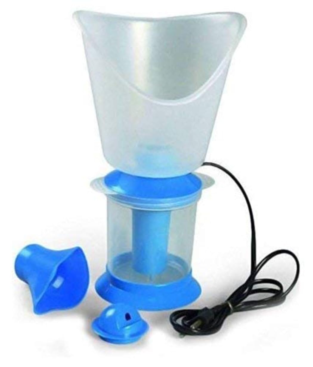 SR BIOTECH Vaporizer,Sauna with Handle, 3 Attachments, Nose Steamer and Inhaler (3 in 1,All in One) Steamer For Cold, Cough and Nasal Congestion | Facial Steamer & Vaporizer | Steam Inhaler |-image-31