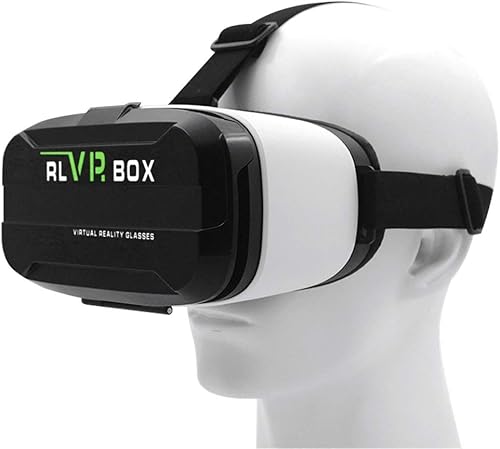 RENLEINBVR Cuffie for Realt  virtuale con Protezione degli Occhi for iPhone  Android Altri telefoni Entro 4 7-6 0 Pollici