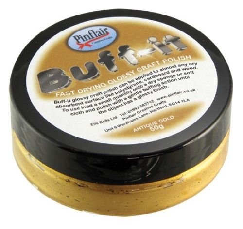 Pinflair Buff-It, Lucido artigianale, oro antico