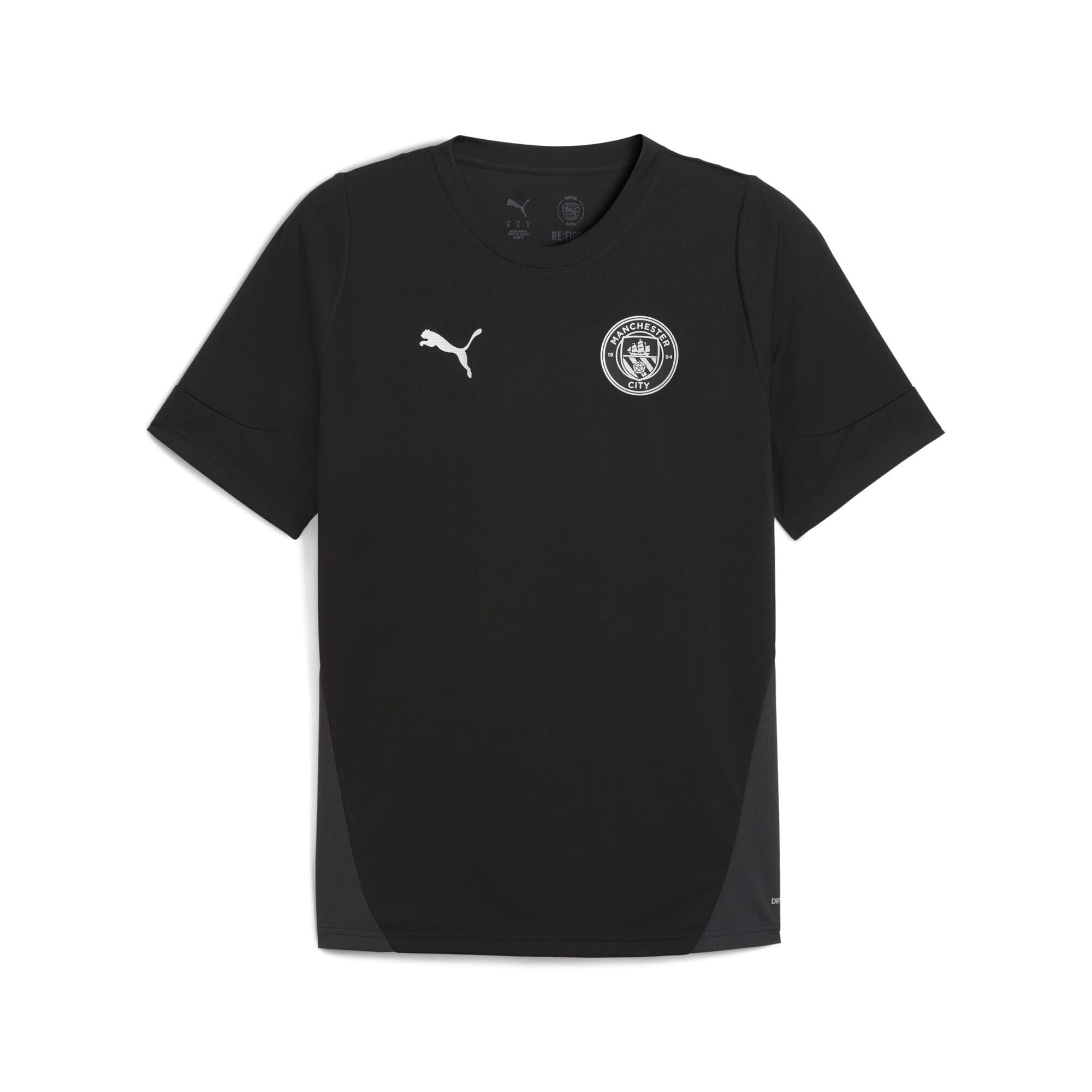 Puma Manchester City 25/26 Training Shirt Black/Silver/Sky Blue