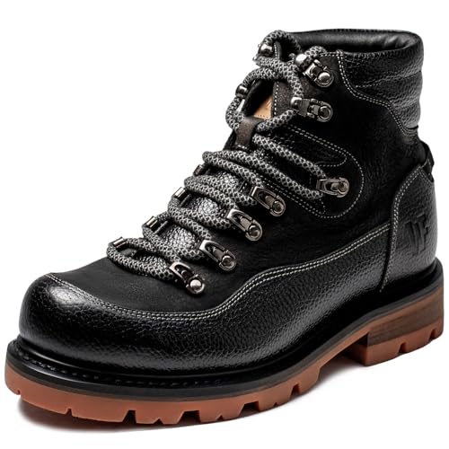 WELTFORGE Mens Hiking Boots Leather Casual Boots for Men by WELTFORGE - Used condition - US$64.76
