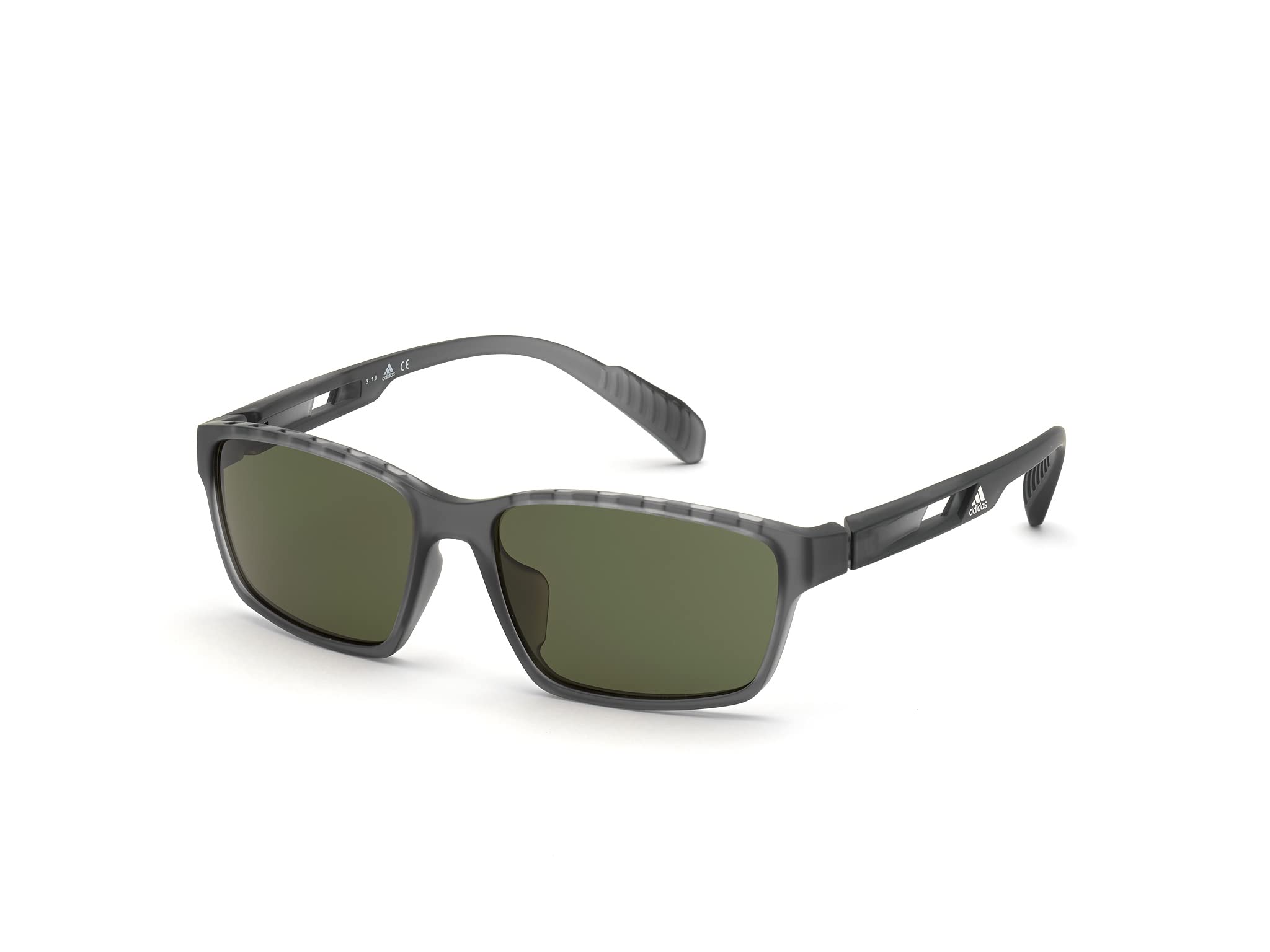 adidas Sp0024@5820n, Gafas Unisex adulto, Grey/Green Cat., 58/17/145