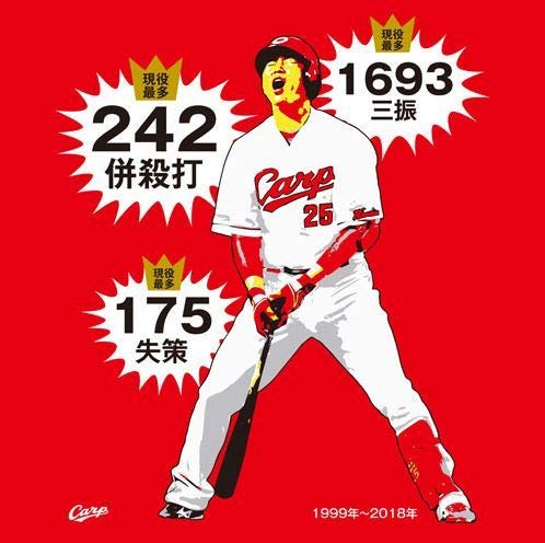 【新品未開封】広島東洋カープ 新井貴浩 栄光の新井シャツ 黒赤2枚 Lサイズ Amazon.co.jp: 広島東洋カープ 栄光の新井Tシャツ(黒）マツダ