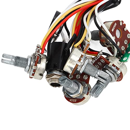 Electric Bass Pickup Guitar Wiring Harness Replacement Eq Equalizer Bass Preamp Circuit For Bass Guitar Active Equalizer #TOP5