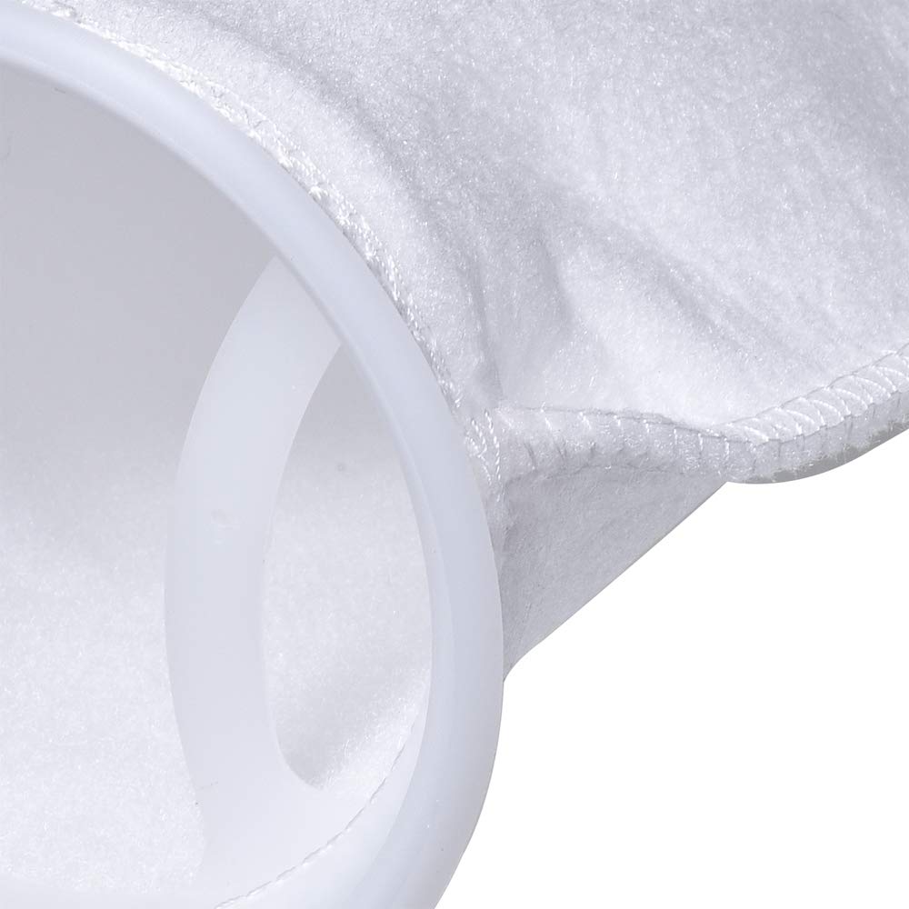 ALEGI Skarpety z filtrem do akwarium, długość 10 cm na 35 cm, 200 mikronów – 10 szt. pierścieniowy filtr do akwarium