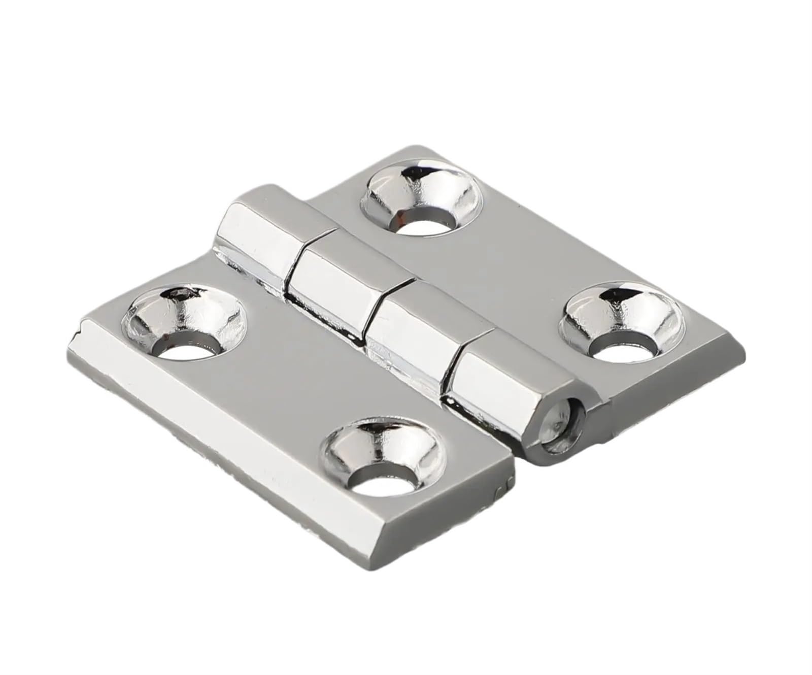 Charnières à Bout de Porte, Robustes, boîte de Distribution en Aluminium, charnière de Porte d'armoire électrique, matériel Industriel(Silver 50X50MM)
