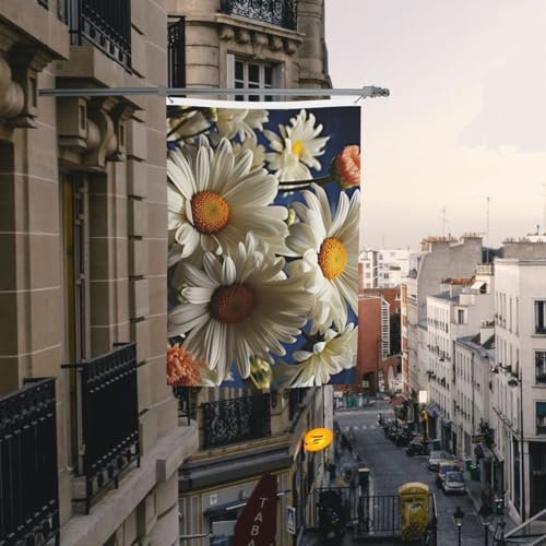 Drapeau pour extérieur robuste 1,2x1,8 m grand format double face