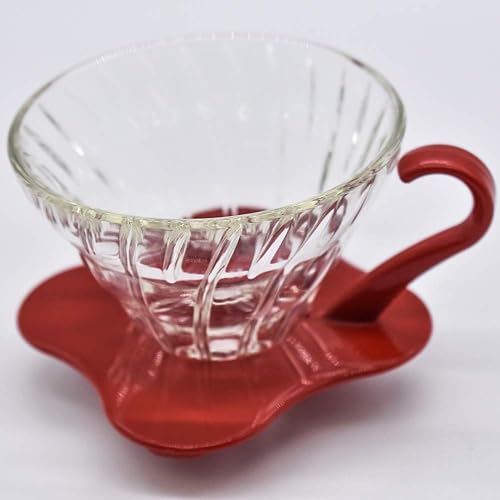 Miniatura 8 de Hario V60 - Cafetera de vidrio para café con gotero para verter sobre cono tamaño 03 color negro