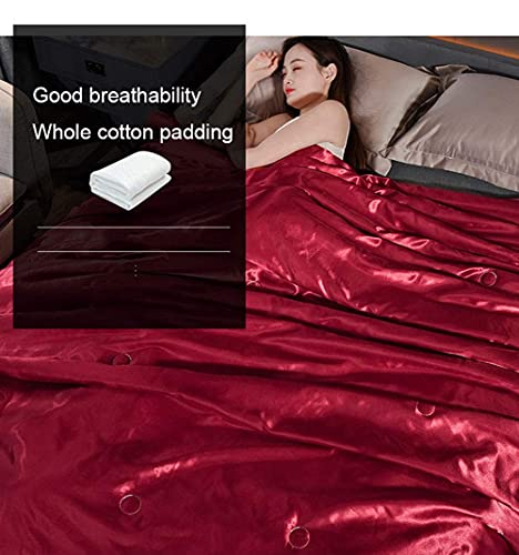 Zomer koele deken, volwassen kinderen koel ijs zijde zomer quilt, kantoor dutje airconditioning deken, koel en… - Image 5