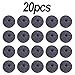 20 Pcs Gray Felt Washers for Cymbal Clutch, 40mm OD 10mm ID, Drum Cymbal Parts Set to Prevent Metal Contact(Grey)