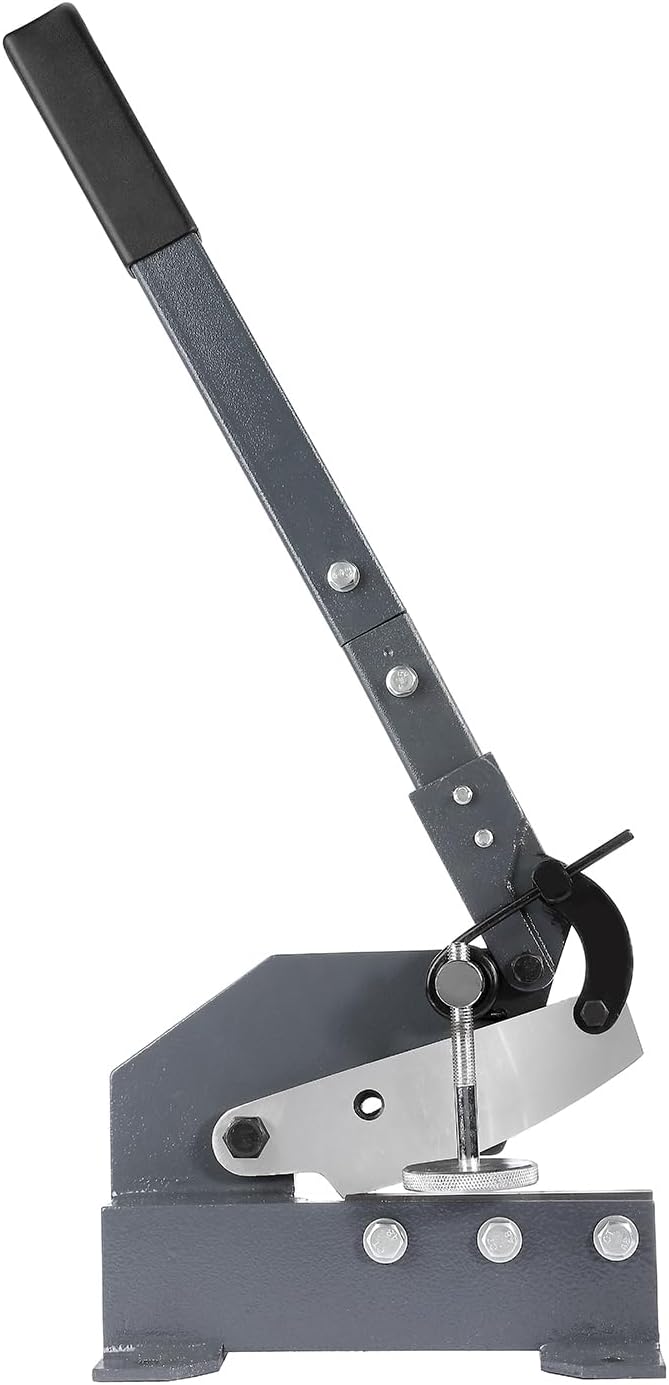 BEAMNOVA 6 Inch Sheet Metal Shears Metal Sheet Cutter Scissors Heavy Duty Roll Press Machine for Crafts Thick Steel Crafting