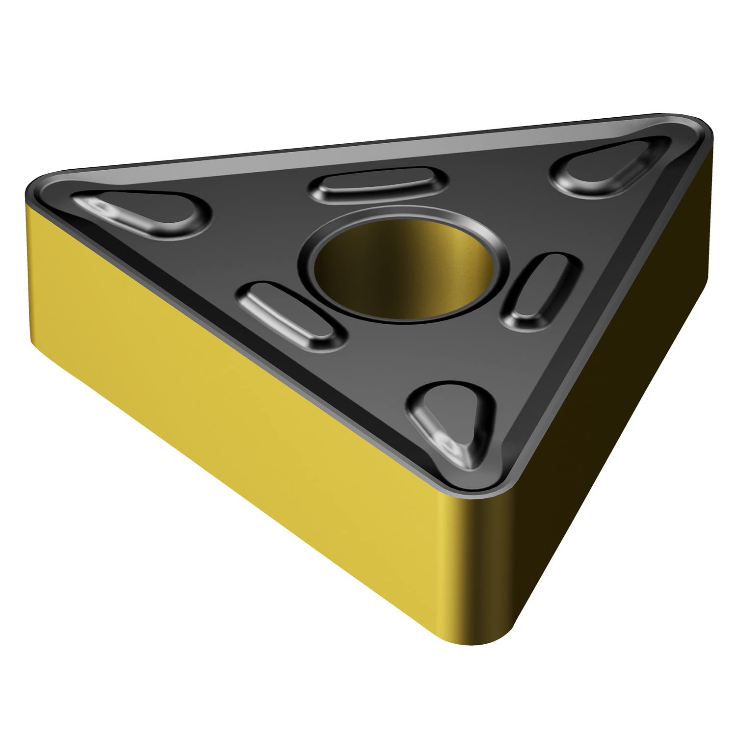 Sandvik Coromant TNMG 666-HM 4325 Indexable Carbide Turning Inserts, Triangle, Neutral, Steel (Pack of 5)