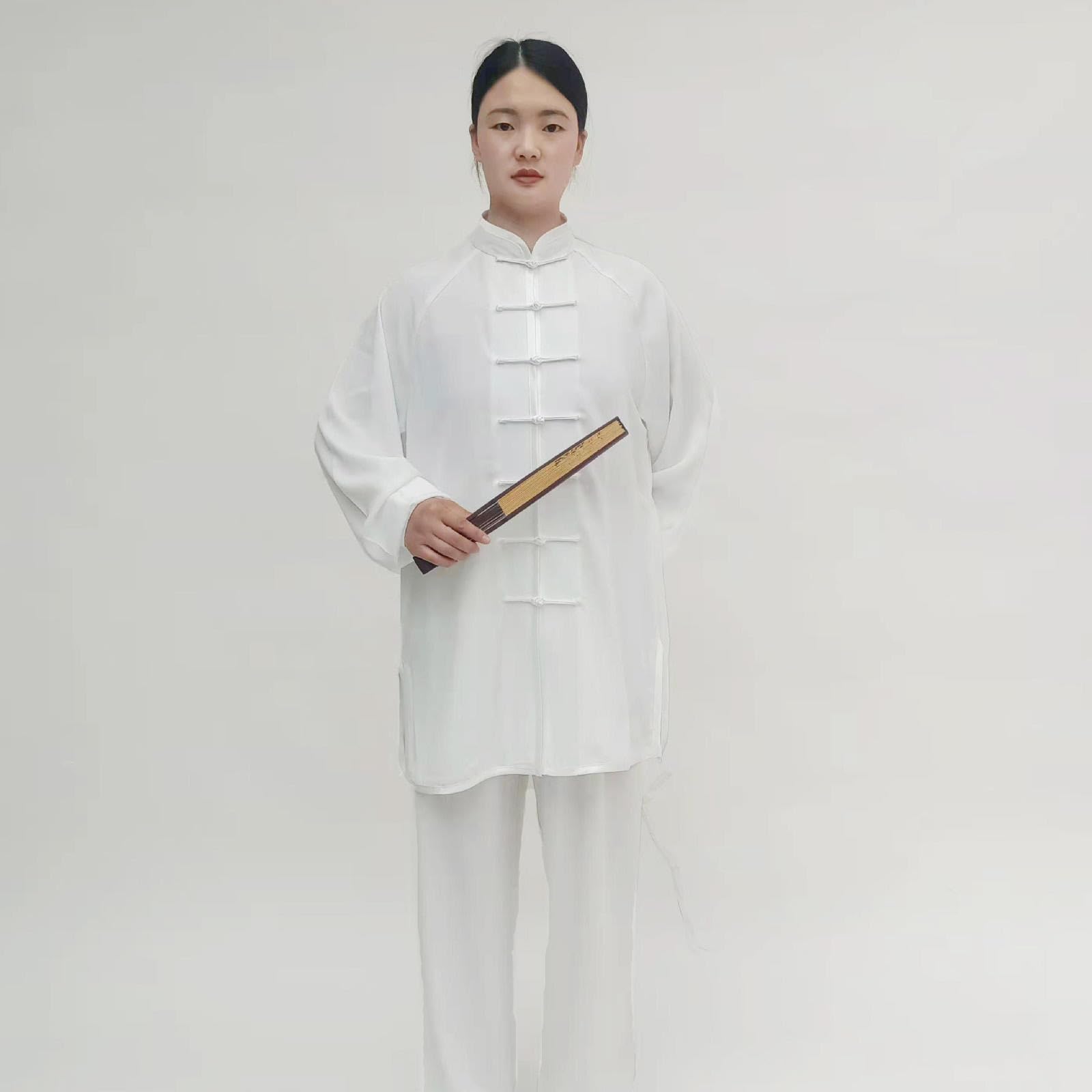 Chińskie ubrania Tang Suit do sztuk walki Odzież dla mężczyzn i kobiet, chińskie tradycyjne mundury do Tai Chi i Wing Chun, unisexowy poranny strój treningowy
