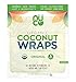 NUCO Certified ORGANIC Paleo Gluten Free Vegan Coconut Wraps, 5 Count (One Pack of Five Wraps)