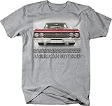 American Hotrod Oldsmobile Olds F-85 Original Cutlass T Shirt for Men XLarge Heather Grey