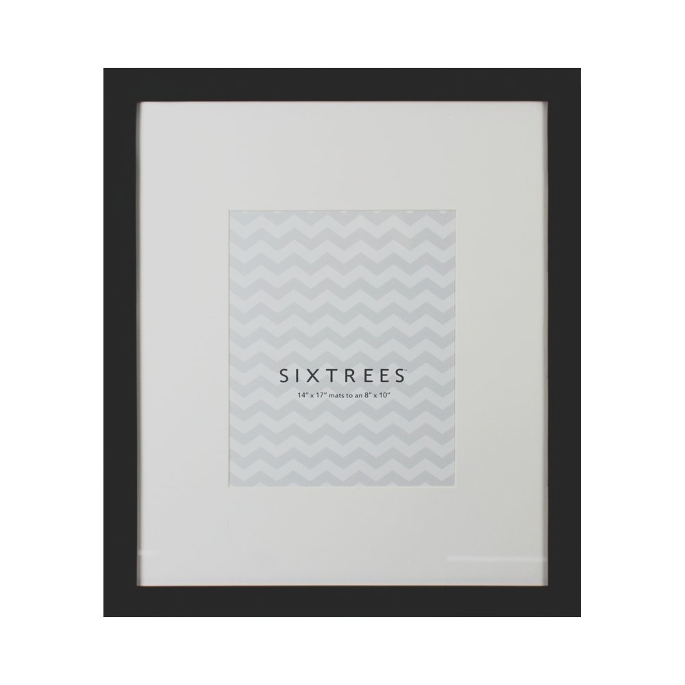 Sixtrees USA Frame, 8 by 10-Inch, Black Matted